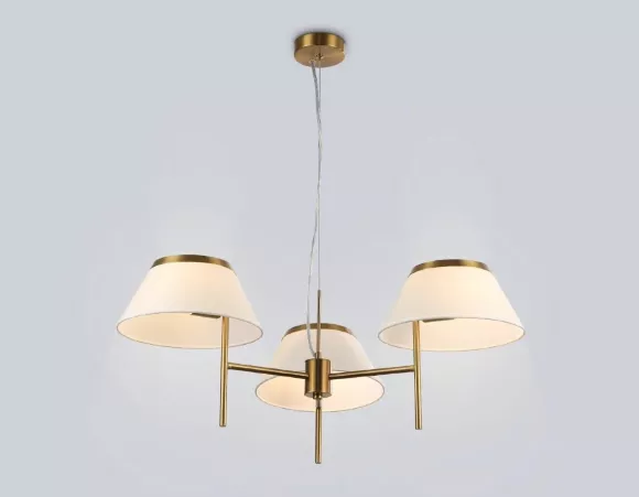 Подвесная люстра Ambrella Light High Light Classic LH72471, Латунь, Белый, Металл Подвесная люстра Ambrella Light High Light Classic LH72471, Латунь, Белый, Металл