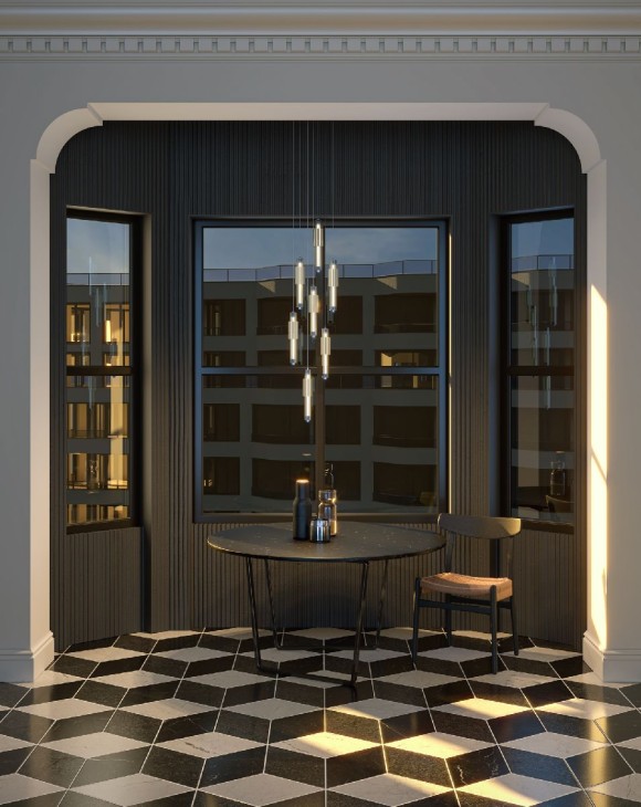 Подвесной светильник Maytoni Verticale MOD308PL-L9CG3K