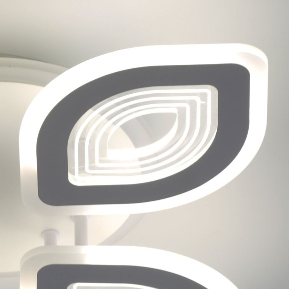 Потолочная светодиодная люстра с пультом управления De Markt Мадлен 424013705