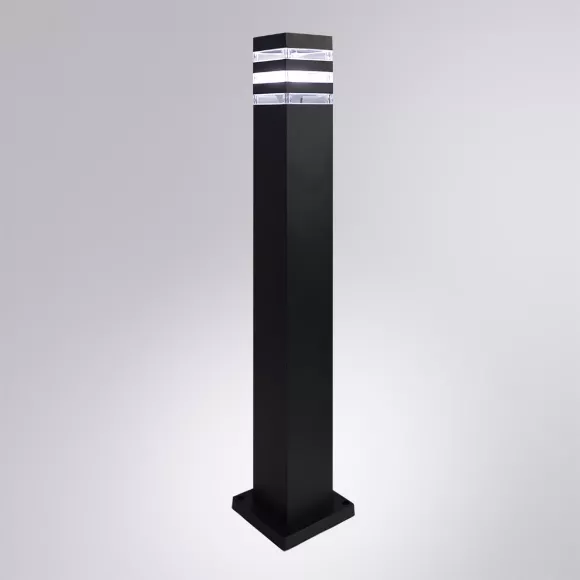 Ландшафтный светильник Arte Lamp Heather A4418PA-1BK, Черный, Прозрачный, Алюминий Ландшафтный светильник Arte Lamp Heather A4418PA-1BK, Черный, Прозрачный, Алюминий