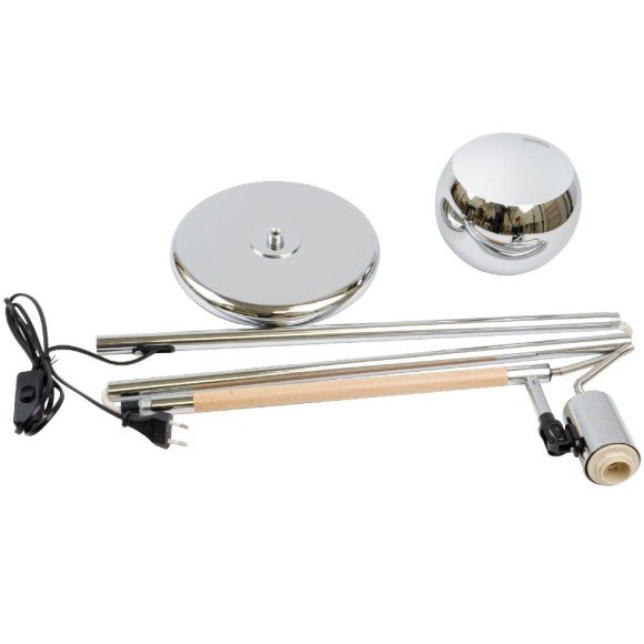 Торшер Uniel UML-T702 E14 SILVER+ UL-00010957