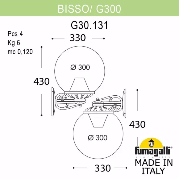 Уличный настенный светильник Fumagalli BISSO/G300 G30.131.000.VZE27DN, Медь, Дымчатый, Полимер Уличный настенный светильник Fumagalli BISSO/G300 G30.131.000.VZE27DN, Медь, Дымчатый, Полимер