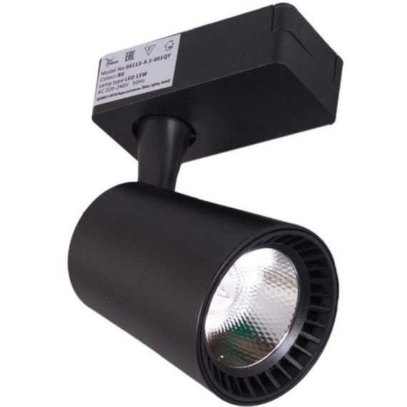 Трековый светильник Reluce 06115-9.3-001QY LED15W BK