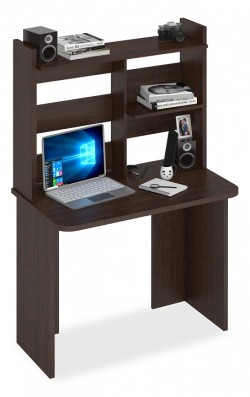 Стол компьютерный Домино Lite СКЛ-Прям100Р+НКЛ-100 MER_SKL-Pryam100Rbez_tumby-NKL-100_V