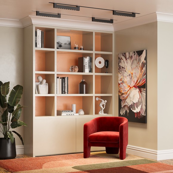 Трековый однофазный светильник Maytoni Points Rot TR010-1-10W3K-M-B