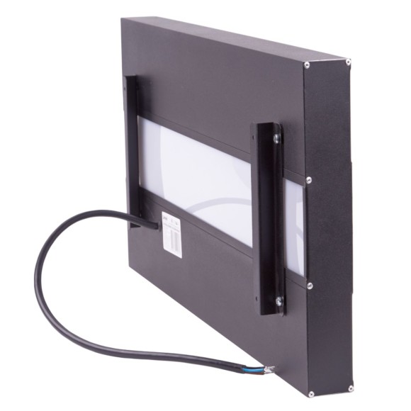 Светодиодная панель Uniel UL-00012591 ULO-K16B 2x16W/4000K/L50 5W/3000K IP44 BLACK