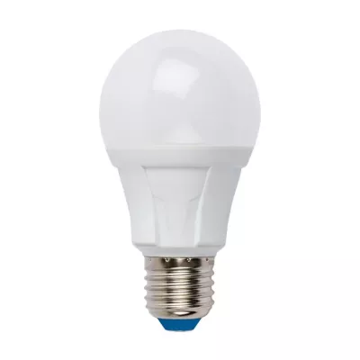 Лампа светодиодная (UL-00005038) Uniel E27 18W 6500K матовая LED-A60 18W/6500K/E27/FR PLP01WH