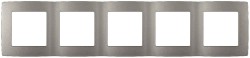Рамка для розеток и выключателей на 5 постов Эра 12-5005-16 Б0065743
