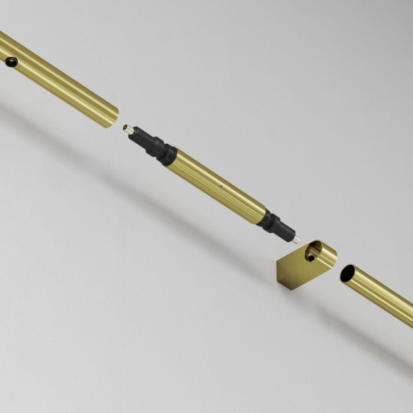 Прямой коннектор для штанговой системы Maytoni Axity CA004RC-BS