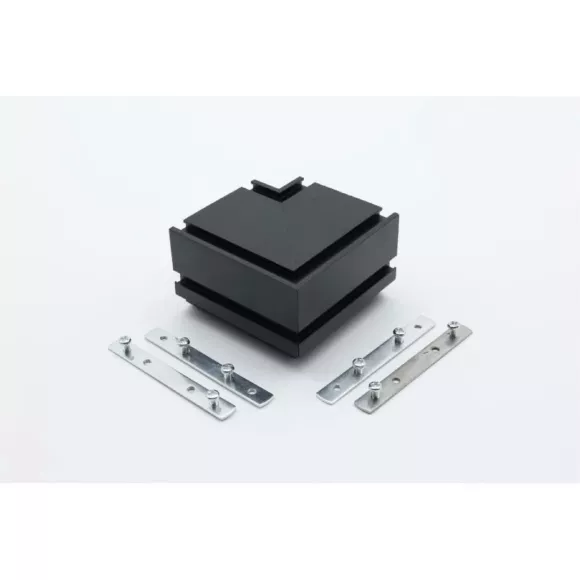 Соединитель Aployt Magnetic track 220 APL.0286.00.02, Черный, Алюминий, Польша, крепление Соединитель Aployt Magnetic track 220 APL.0286.00.02, Черный, Алюминий, Польша, крепление