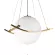 Подвесной светильник Loft IT Swing 10424/300, Модерн, Белый, Бронза
