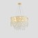 Подвесная люстра Crystal Lux ABRIL SP12 GOLD