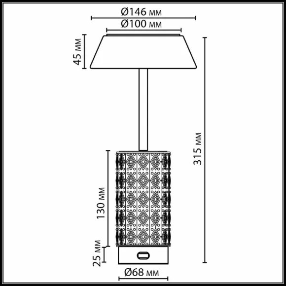 Настольная лампа беспроводная Odeon Light L-Vision Lulu 5453/8TLA, Разноцветный, Бежевый, Теплый белый Настольная лампа беспроводная Odeon Light L-Vision Lulu 5453/8TLA, Разноцветный, Бежевый, Теплый белый