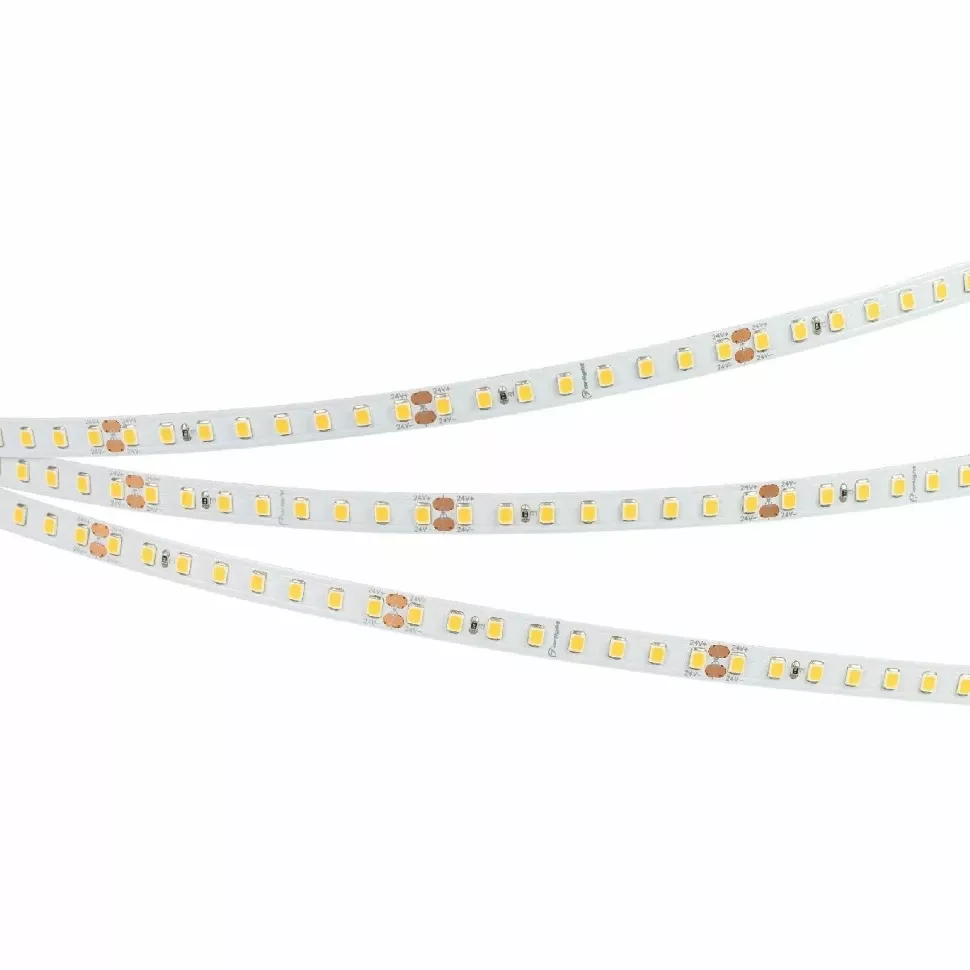 Светодиодная лента Arlight RT-A128-8mm 24V Warm2700 (10 W/m, IP20, 5m) 038759(1)