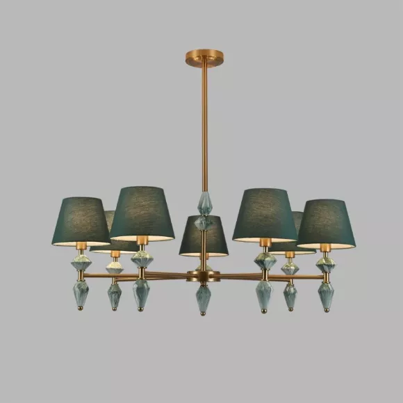Люстра на штанге Lumion Classi Vermont 8275/7, декоративные элементы крупным планом Люстра на штанге Lumion Classi Vermont 8275/7, декоративные элементы крупным планом