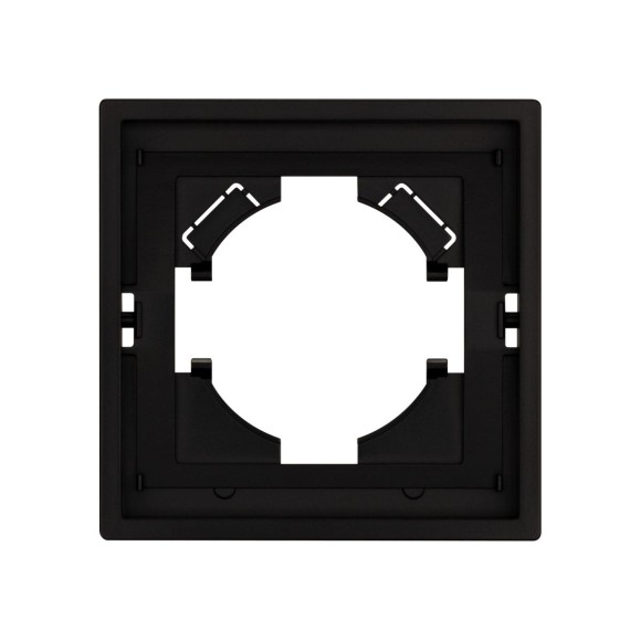 Рамка пластиковая на 1 пост Arlight FRM-TENDO-PL-1-BK 053836