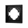 Рамка пластиковая на 1 пост Arlight FRM-TENDO-PL-1-BK 053836