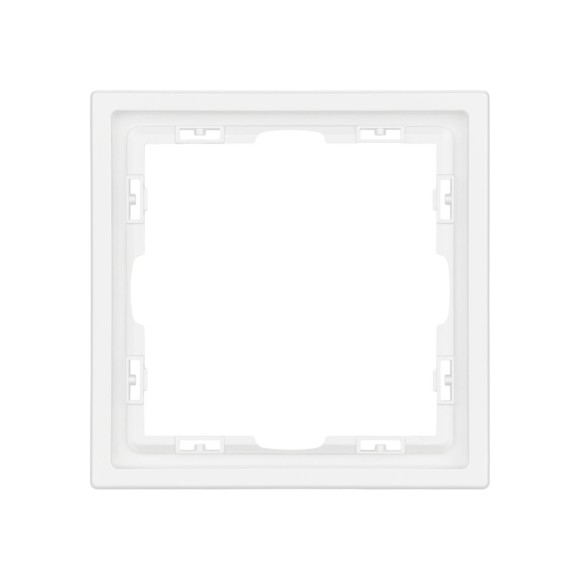 Рамка пластиковая Arlight FRM-NOBE-SFPL-1-WH 054211