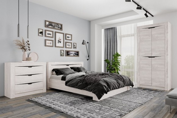 Кровать двуспальная Леонардо BTS_N14471248