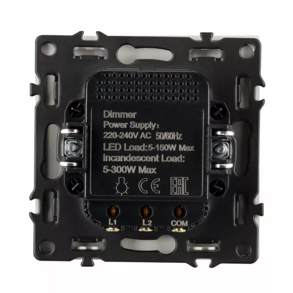 Механизм светорегулятора Arlight SWT-NOBE-DLR-SFPL-WH (250V, 300W) (Белый кварц) 054324(1), Россия Механизм светорегулятора Arlight SWT-NOBE-DLR-SFPL-WH (250V, 300W) (Белый кварц) 054324(1), Россия