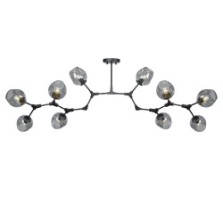 Люстра на штанге AM Group LOFT-10 BK