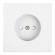 Розетка 1-местная с защитной шторкой (механизм) Stekker б/з Мия 250В 16А RST16-3109-01 белая магнолия 50439