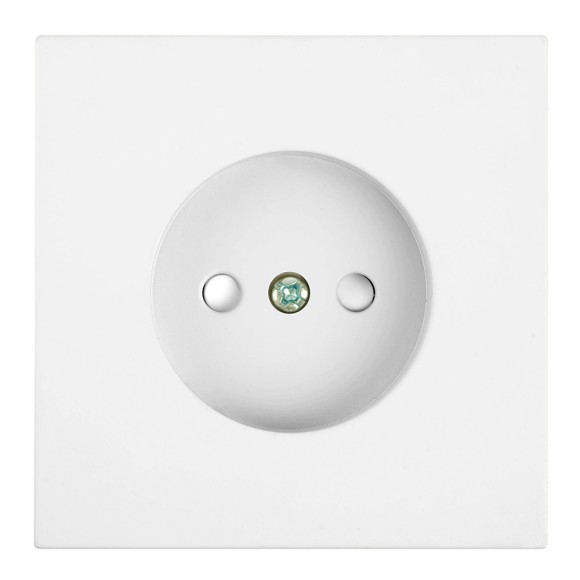 Розетка 1-местная с защитной шторкой (механизм) Stekker б/з Мия 250В 16А RST16-3109-01 белая магнолия 50439