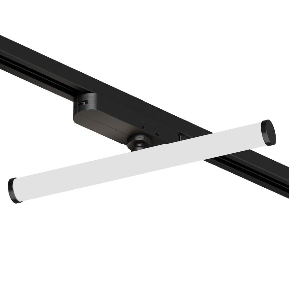 Трековый однофазный светильник Denkirs Strom DK6448-BK