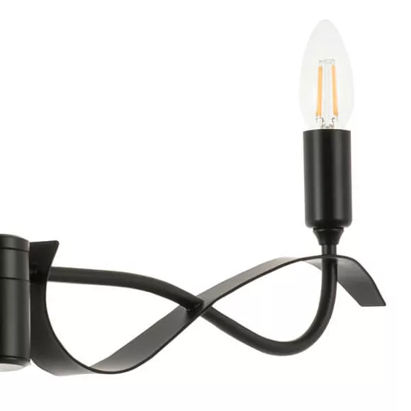 Люстра на штанге Lightstar Ragno 733267, Неоклассика, Черный, Металл