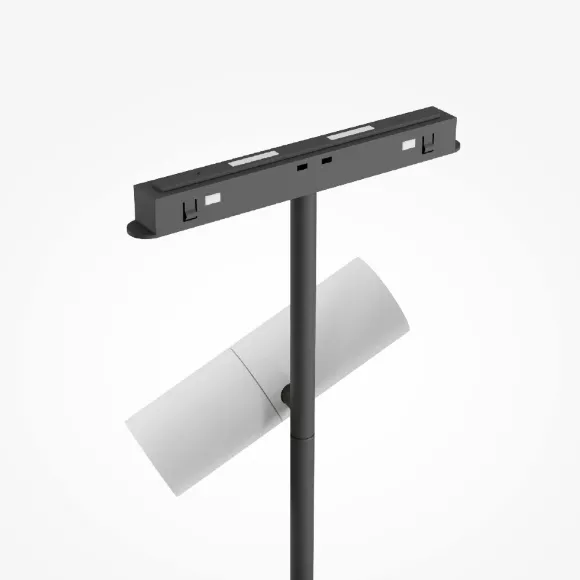 Трековый магнитный светильник Maytoni Elti Duo TR005-4-2X12W-DS-BW, 6000, От теплого до холодного, 90