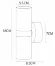 Настенный светильник Arte Lamp Ran A3143AP-2BK