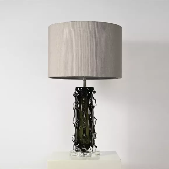 Настольная лампа Delight Collection Crystal Table Lamp BRTL3254, Зеленый, Серый, Стекло, крупный план Настольная лампа Delight Collection Crystal Table Lamp BRTL3254, Зеленый, Серый, Стекло, крупный план