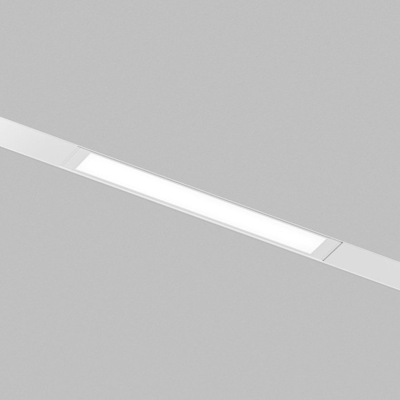 Трековый однофазный светильник Denkirs Simple Linear DK8203-WH