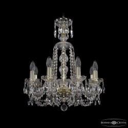 Подвесная люстра Bohemia Ivele Crystal 1402/8/160/XL-59 G
