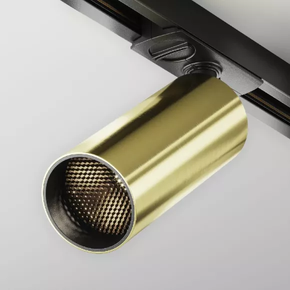 Трековый однофазный светильник Maytoni Focus Led TR021-1-12W4K-W-BBS, Современный