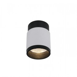 Накладной светильник iLedex Delta 1955-10W-3000K-36 BK+WH