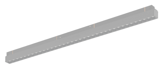 Трековый магнитный светильник iLedex Vision 4822-002-L690-36W-38DG-4000K-BK