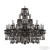 Подвесная люстра Bohemia Ivele Crystal 1411/16+4+4/300 Ni M731
