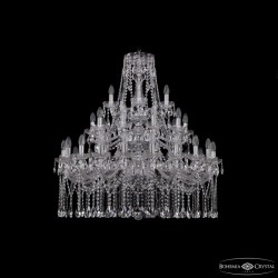 Подвесная люстра Bohemia Ivele Crystal 1413/20+10+5/360/3d Ni