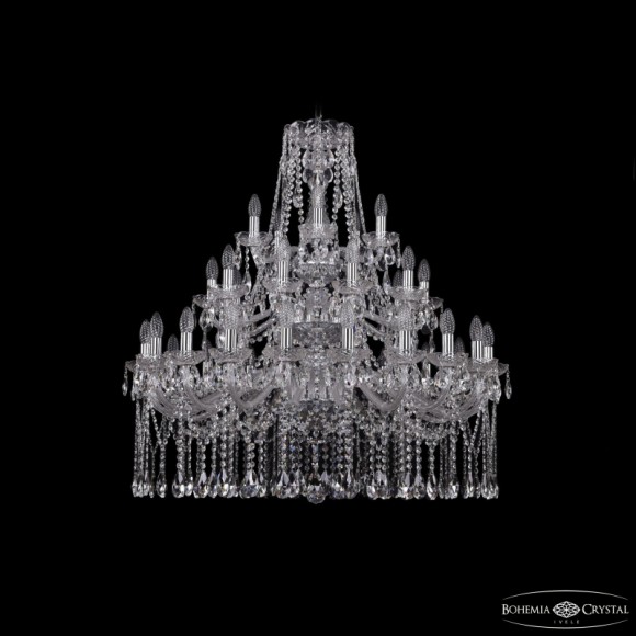 Подвесная люстра Bohemia Ivele Crystal 1413/20+10+5/360/3d Ni