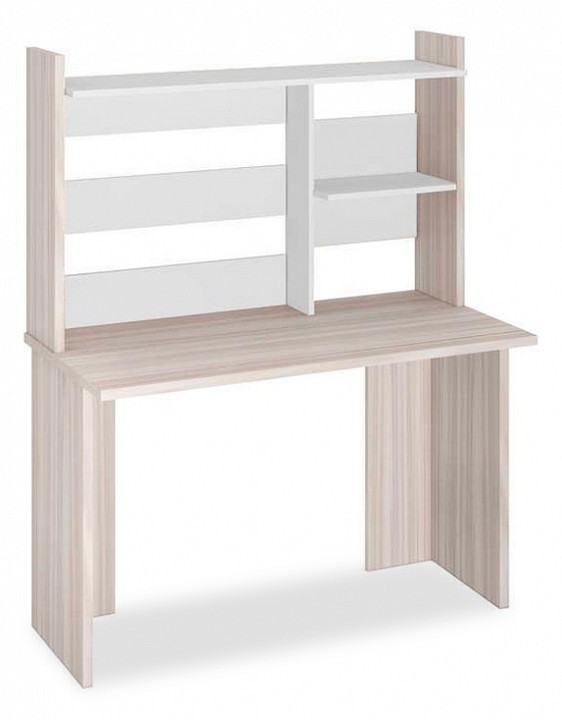 Стол компьютерный Домино Lite СКЛ-Прям120(без тумбы)+НКЛ-120 КБЕ MER_SKL-Pryam120_bez_tumby_NKL-120_KBE