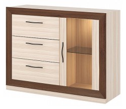 Тумба-витрина Нобиле Км-120/38 ФС MER_Km-120-38-FS-KSH