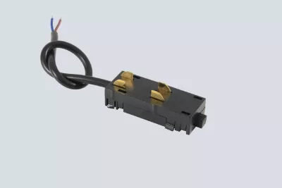 Питание для накладного шинопровода Crystal Lux Space 220 CLT 0.205 02 L2000 BL