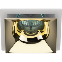 Встраиваемый светильник Эра KL102 WH/GD Б0056352