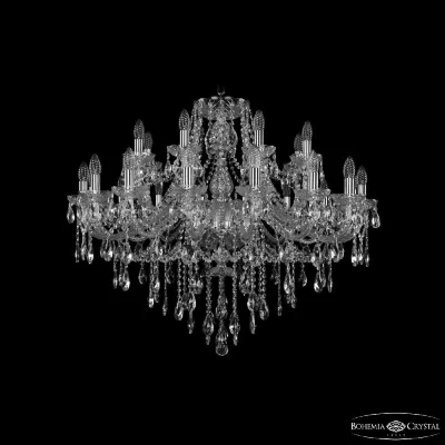 Подвесная люстра Bohemia Ivele Crystal 1415/16+8/360 Ni