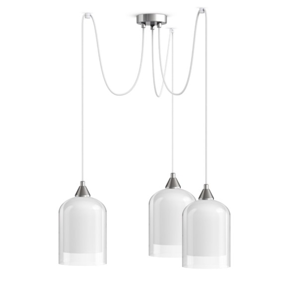 Подвесной светильник 33 Идеи PND.115.03.04.002.CH-S.26.TR-S.27.WH