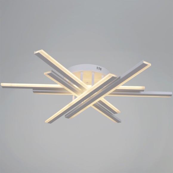 Потолочная светодиодная люстра Reluce 16090-0.3-06 BK/WH