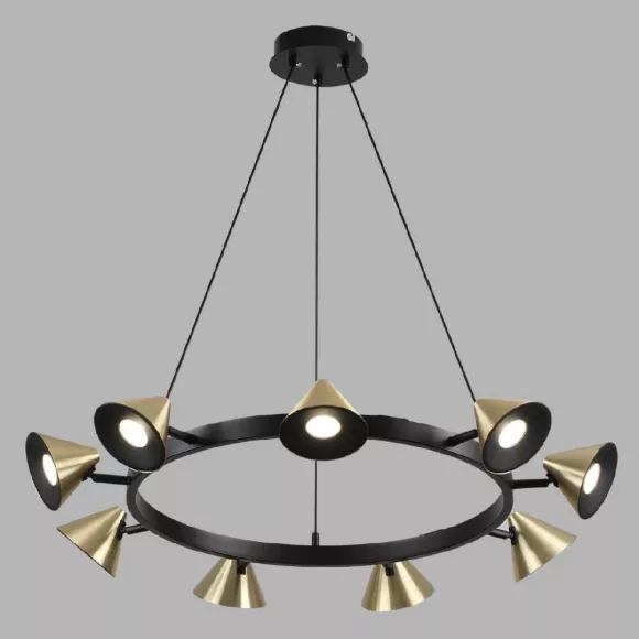 Подвесная люстра Lumion Lamina 8233/9, Современный, Золото Подвесная люстра Lumion Lamina 8233/9, Современный, Золото