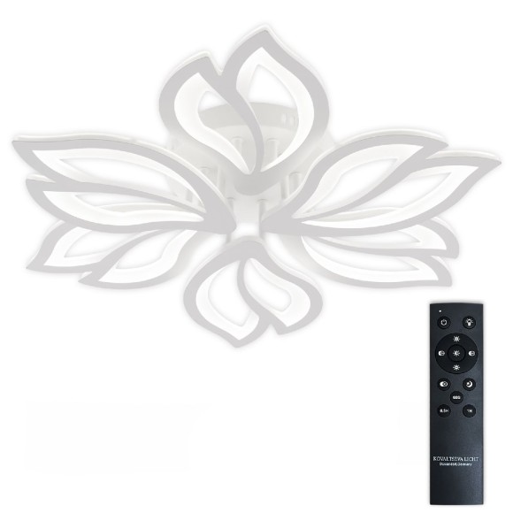 Потолочная люстра с пультом управления Natali Kovaltseva Fortuna LED LAMPS 81107/6C