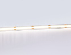 Светодиодная лента Ambrella Light Illumination COB 528Led/14W m/ 24V IP20 4500K/ 5m*10mm*2mm (2 конт.) GS4752